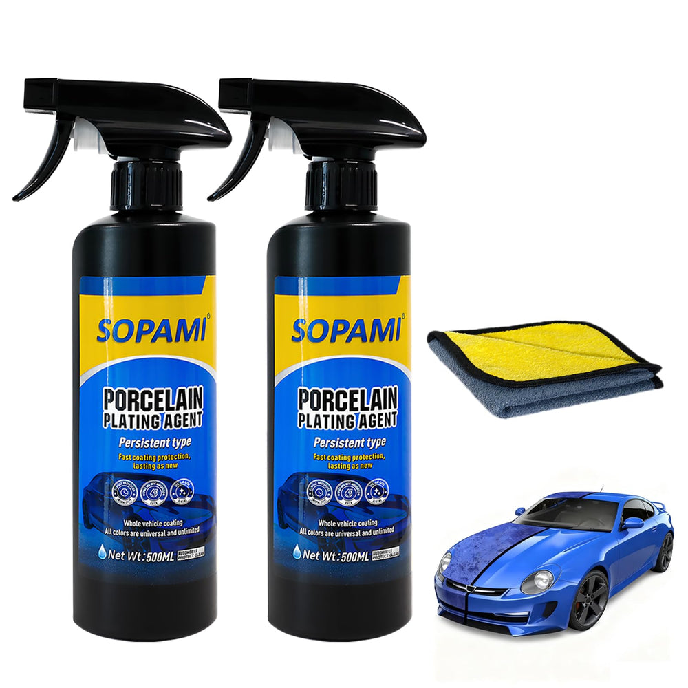 SOPAMI front bottle view showing product branding and easy spray