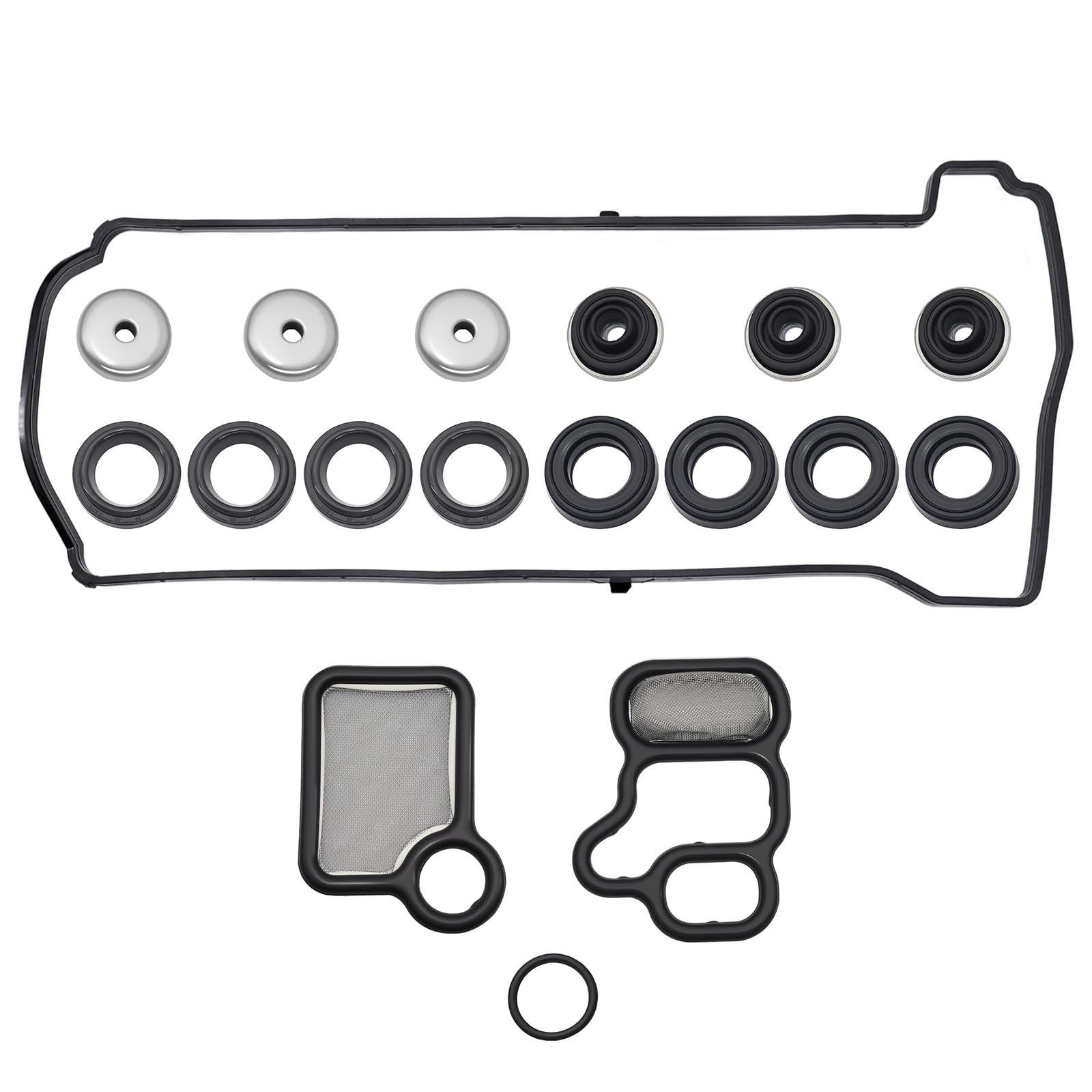 Sorello front packaging showing valve cover gasket and fitment benefits