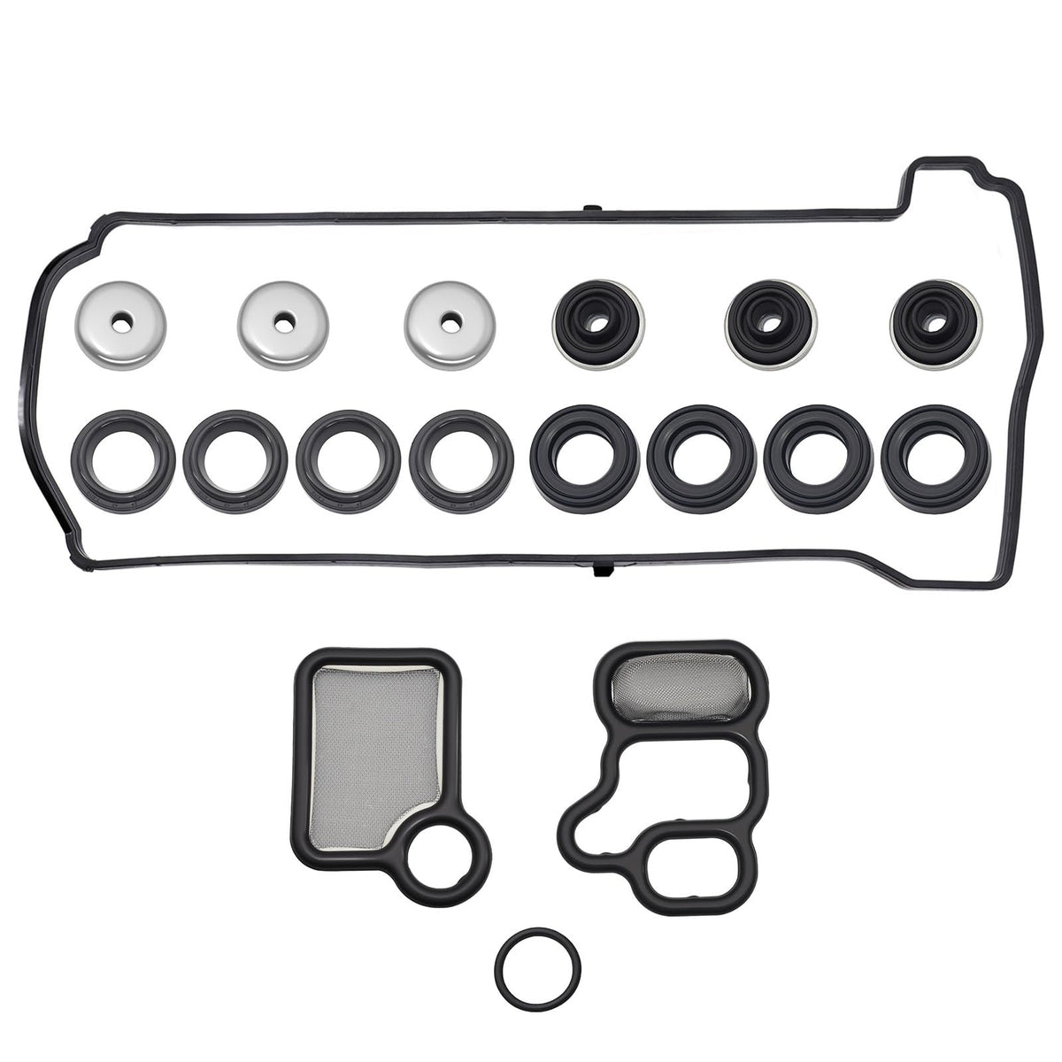 Sorello front packaging showing valve cover gasket and fitment benefits