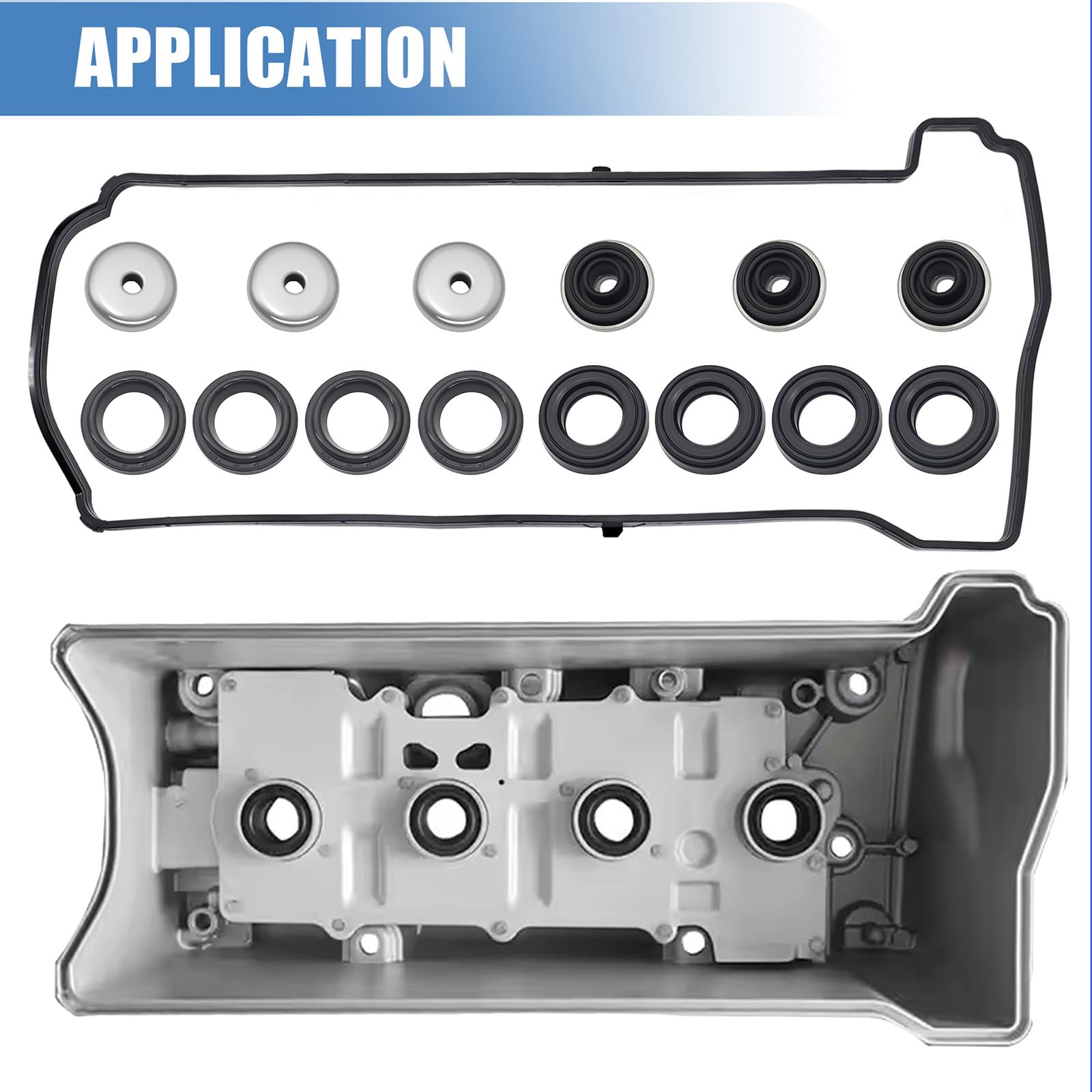 Sorello top view detail of gasket profile for accurate OE fit