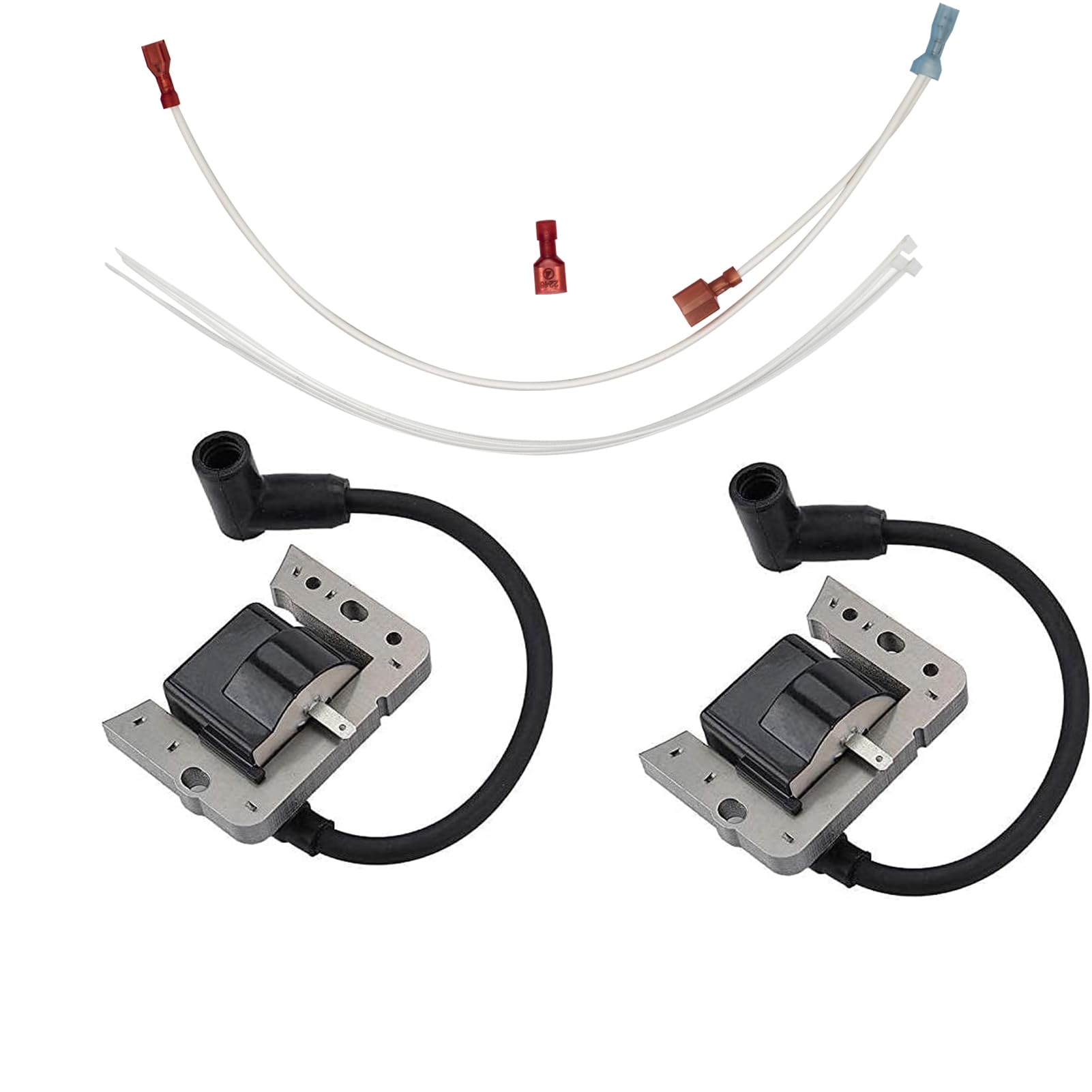 Soruda front view of ignition coil module showing mounting and connectors for clear fit verification