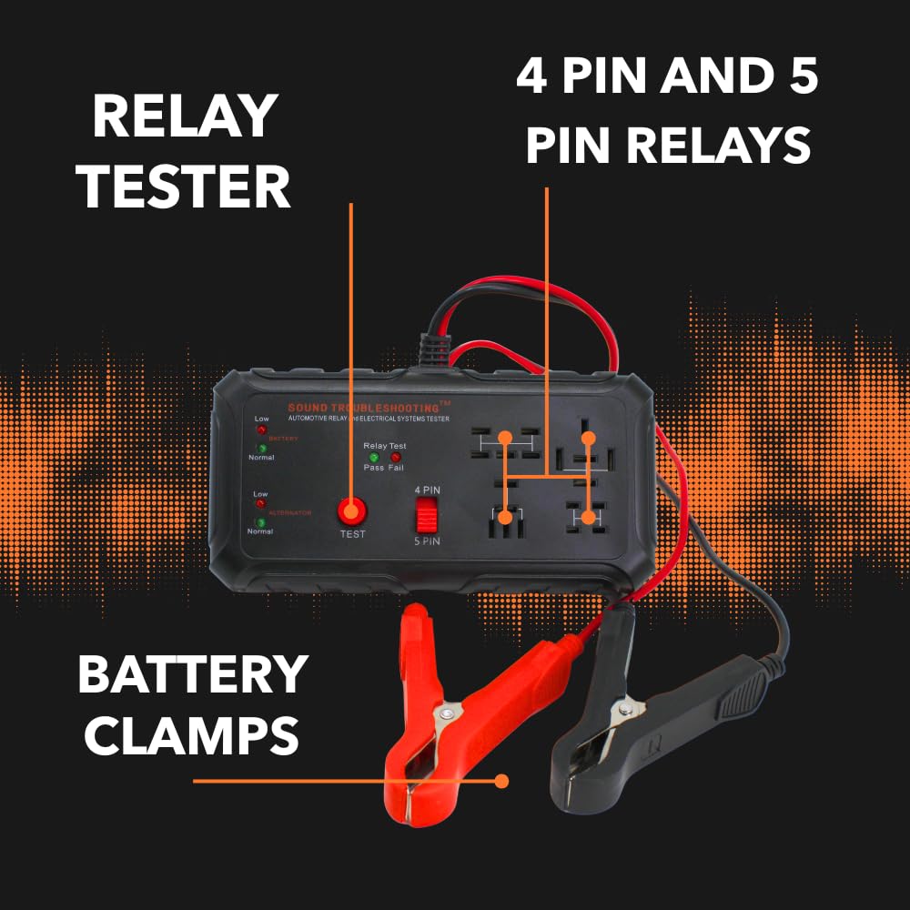 Sound Troubleshooting heavy-duty battery clamps detail ensuring reliable battery connection