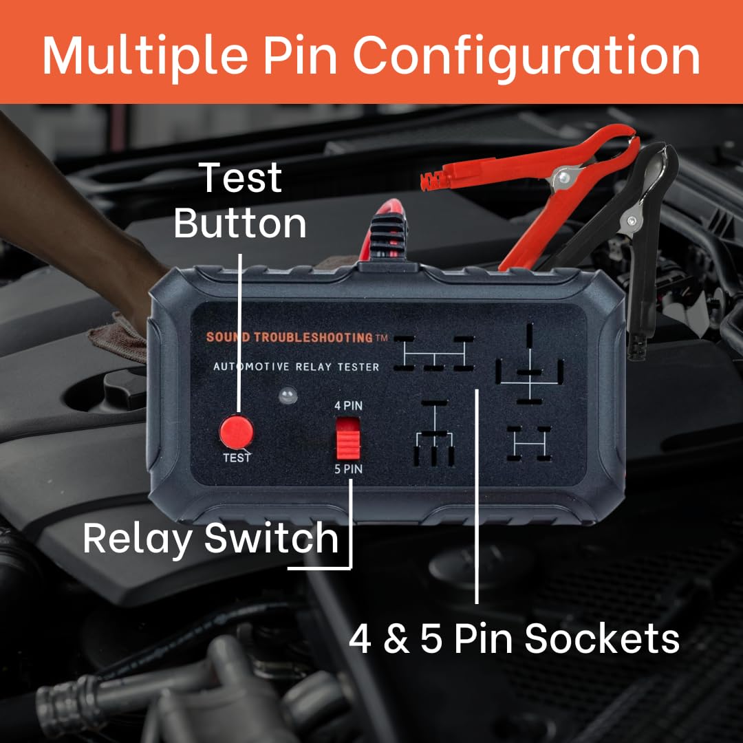 Sound Troubleshooting relay puller removing a relay, for safe and easy extraction