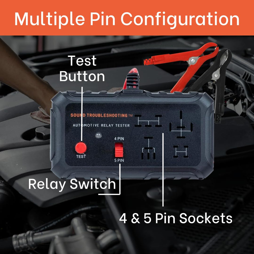 Sound Troubleshooting relay puller removing a relay, for safe and easy extraction