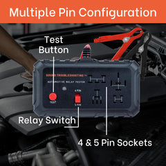 Sound Troubleshooting relay puller removing a relay, for safe and easy extraction
