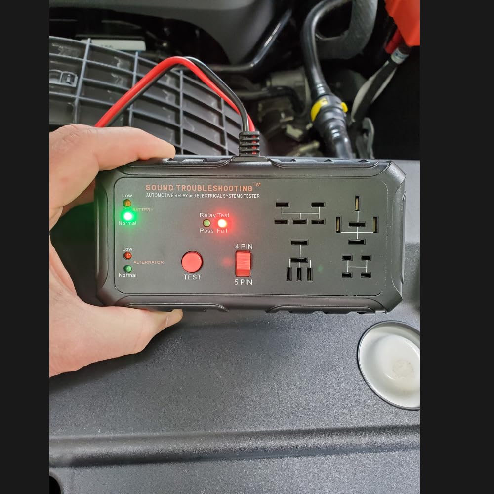 Sound Troubleshooting lifestyle shot in workshop demonstrating practical on-the-job utility