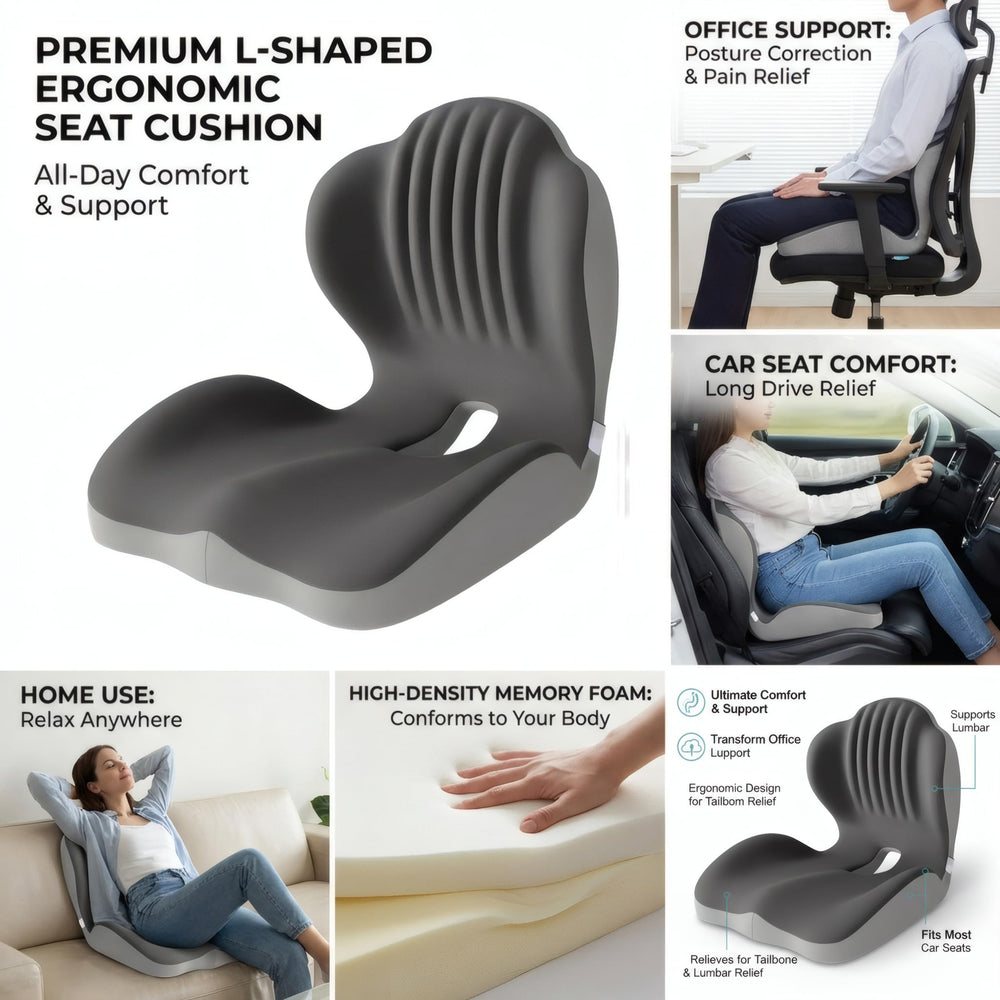 SOWAXGO non-slip silicone bottom detail keeping cushion stable for safer seating