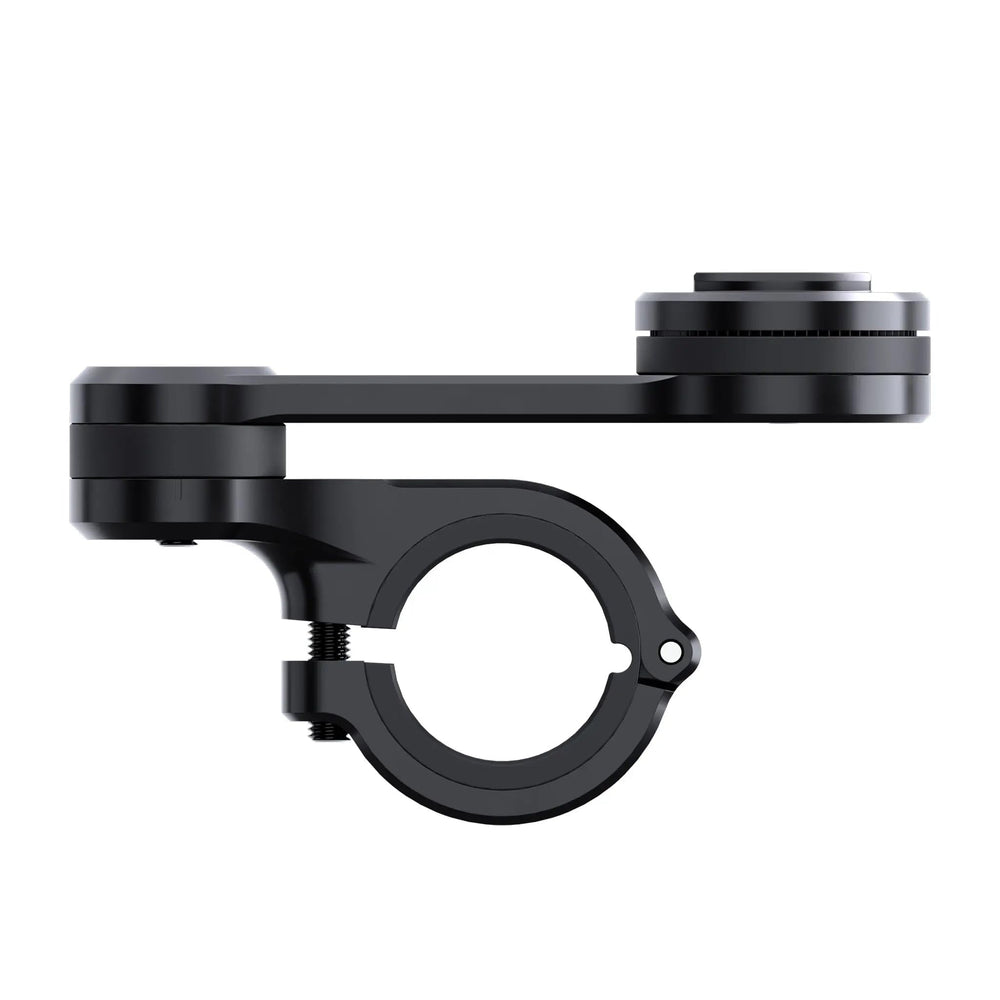 SP CONNECT phone in landscape orientation on mount for clear navigation view