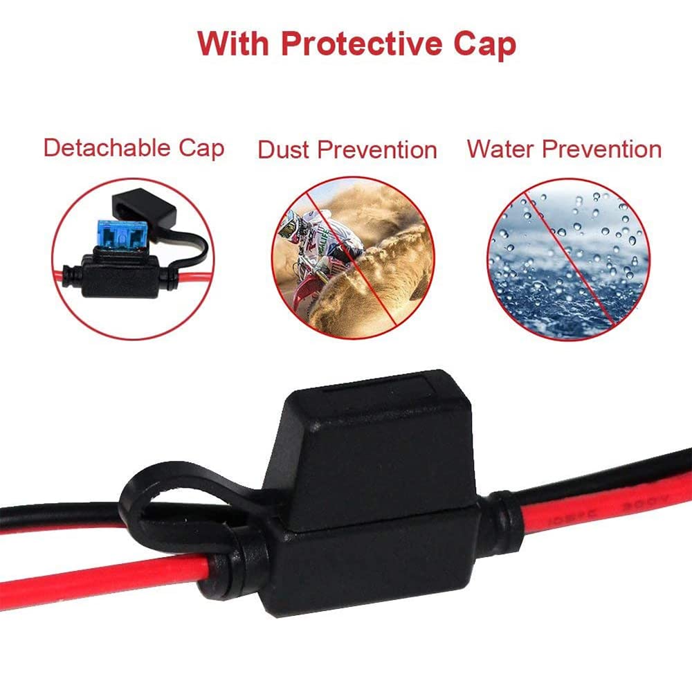 SPARKING ring terminal secured to battery post delivering stable power