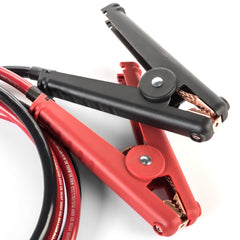 Spartan Power clamp jaw close-up showing serrated copper for improved contact