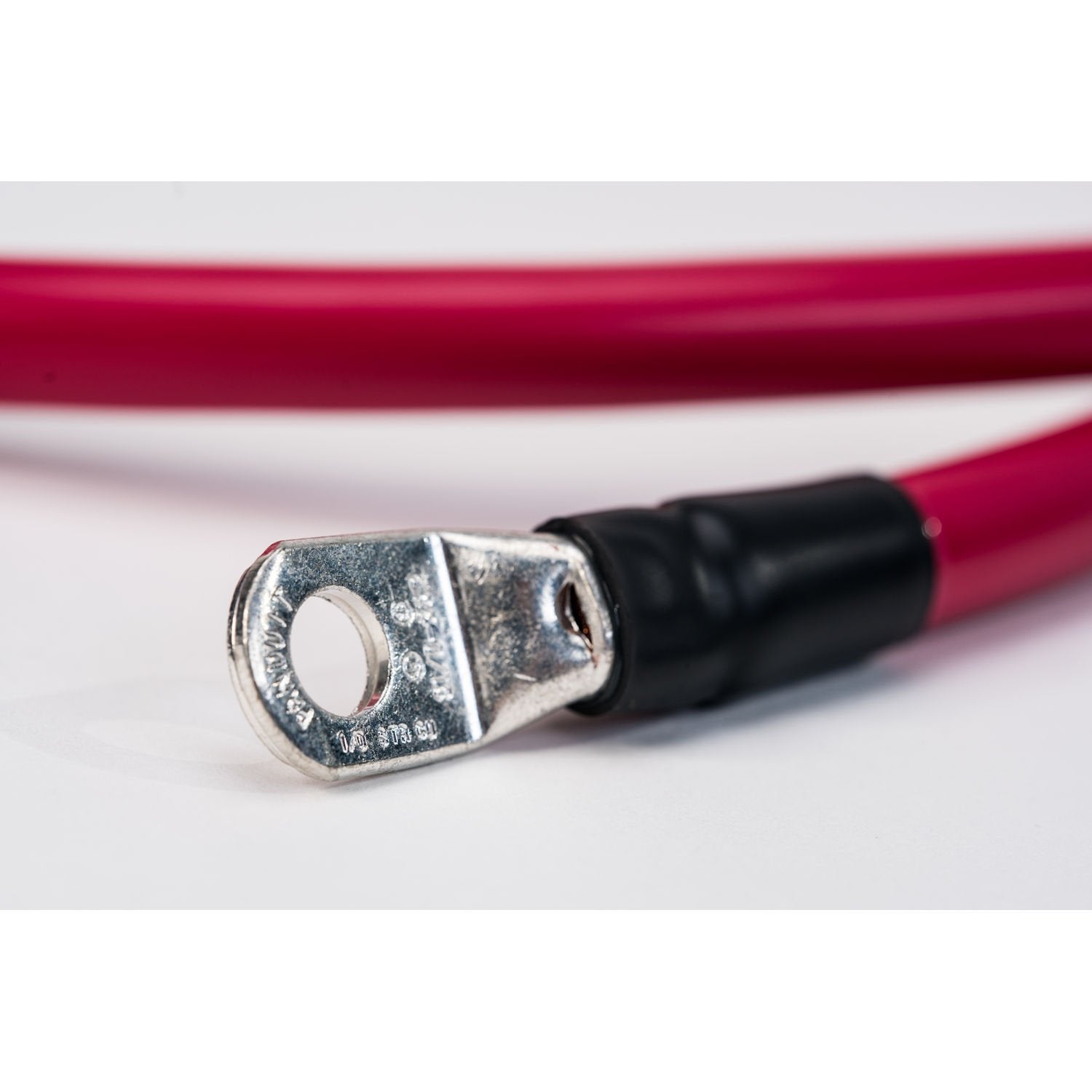 Spartan Power cable attached to battery post demonstrating secure connection