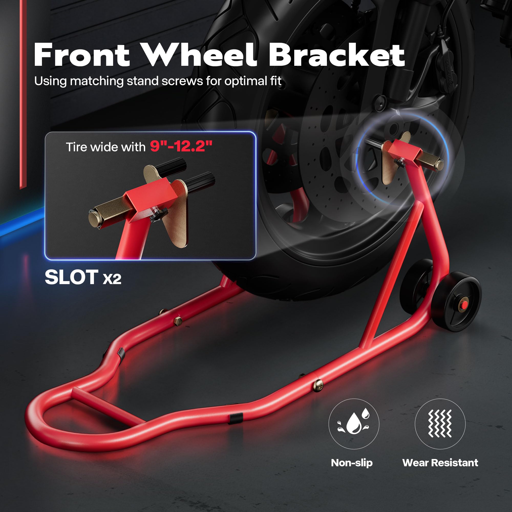 SPECSTAR caster wheels and handrail for easy maneuvering and positioning