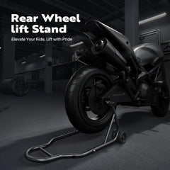 SPECSTAR close-up of adjustable U-shaped fork head demonstrating secure swingarm fit