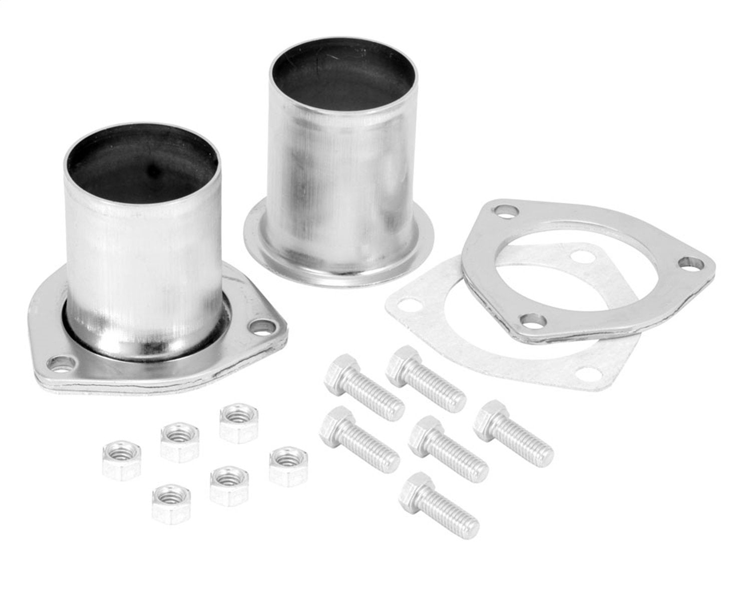 Spectre front view reducer showing nickel finish and bolts for durable sealing