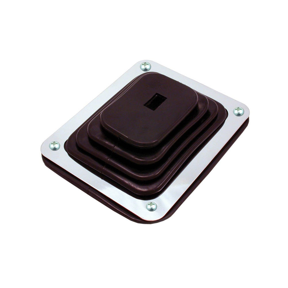 Spectre small shift boot front view showing fit and durable finish