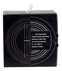 Spectre top view highlighting 4.75 inch top diameter for fit clarity
