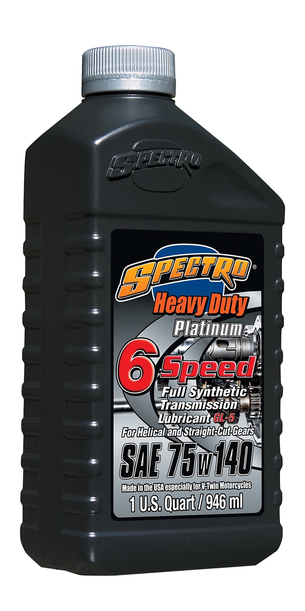 Spectro Oil R.HDPG6 quart bottle front showing product identity and benefit