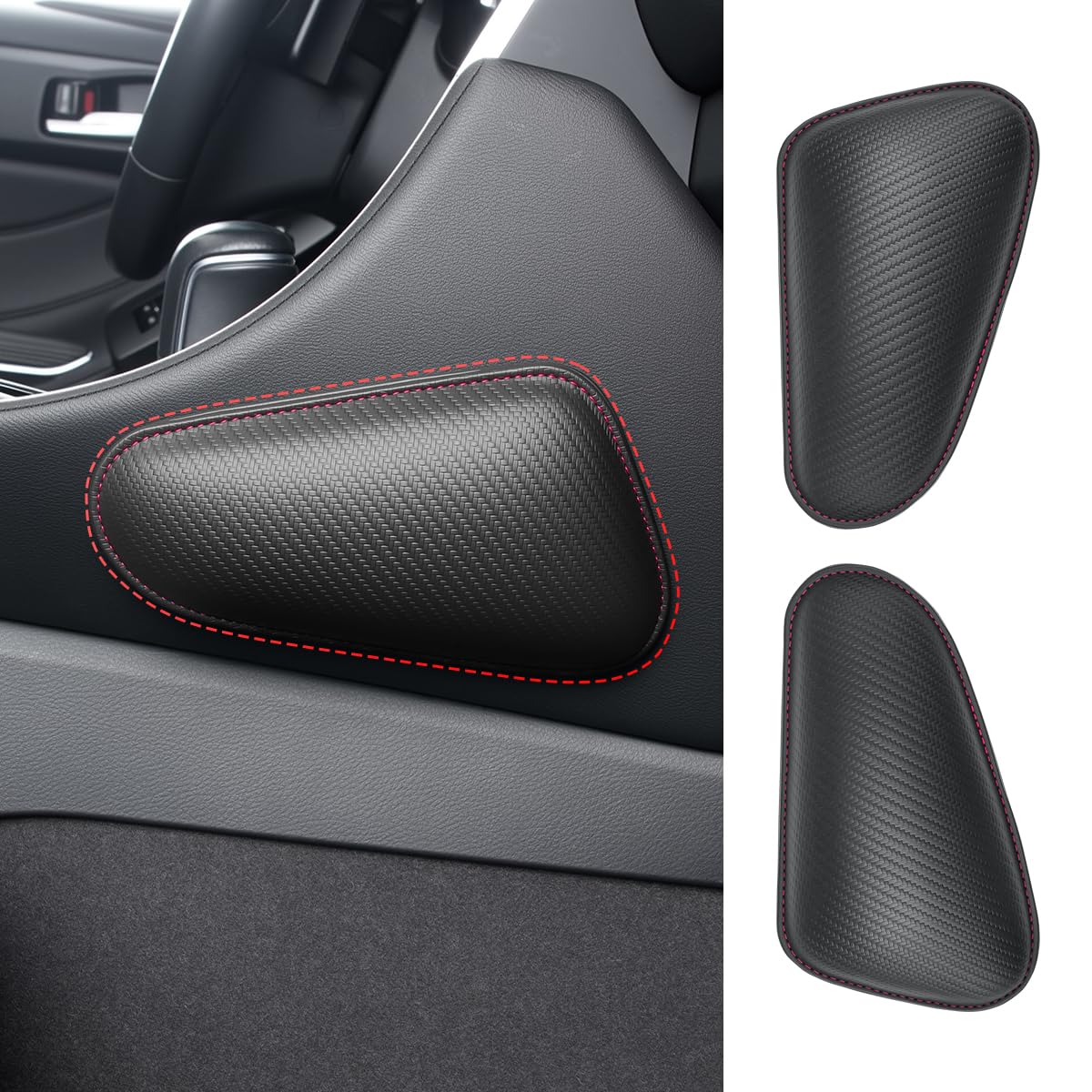 Speechn lifestyle shot inside car showing improved comfort for long road trips