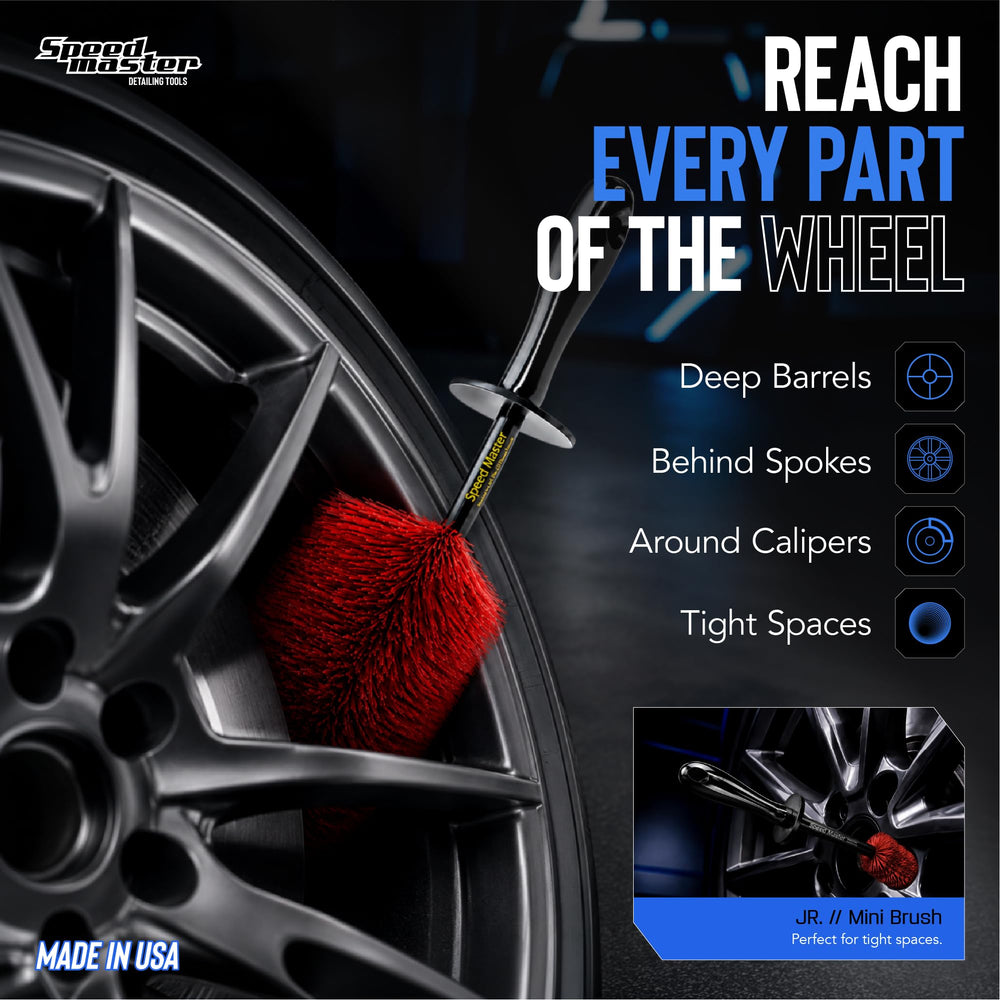 Speed Master side profile highlighting flexible stem and reinforced construction benefits