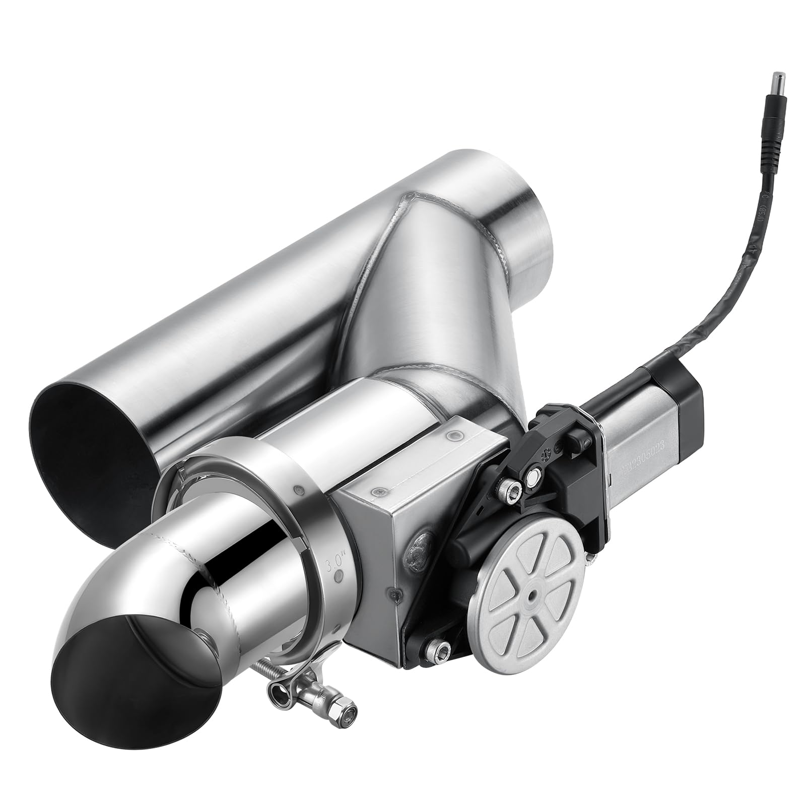 SPELAB front assembly showing valve and elbow for easy audible control
