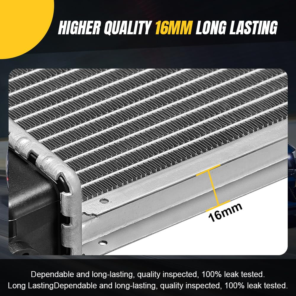 SPELAB radiator core close-up highlighting thick tube walls for durability