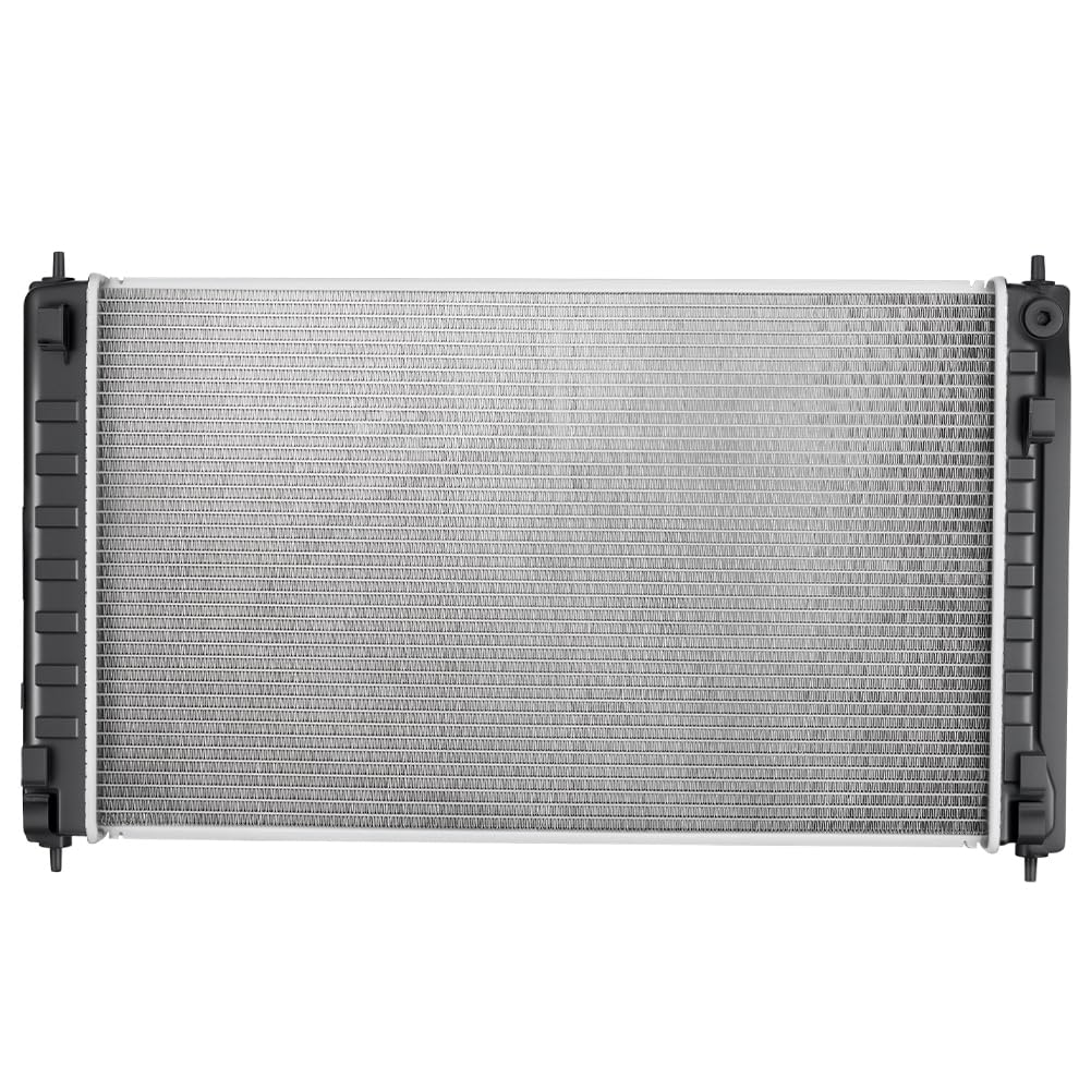 SPELAB radiator front view showing mounting points and proper fit benefit