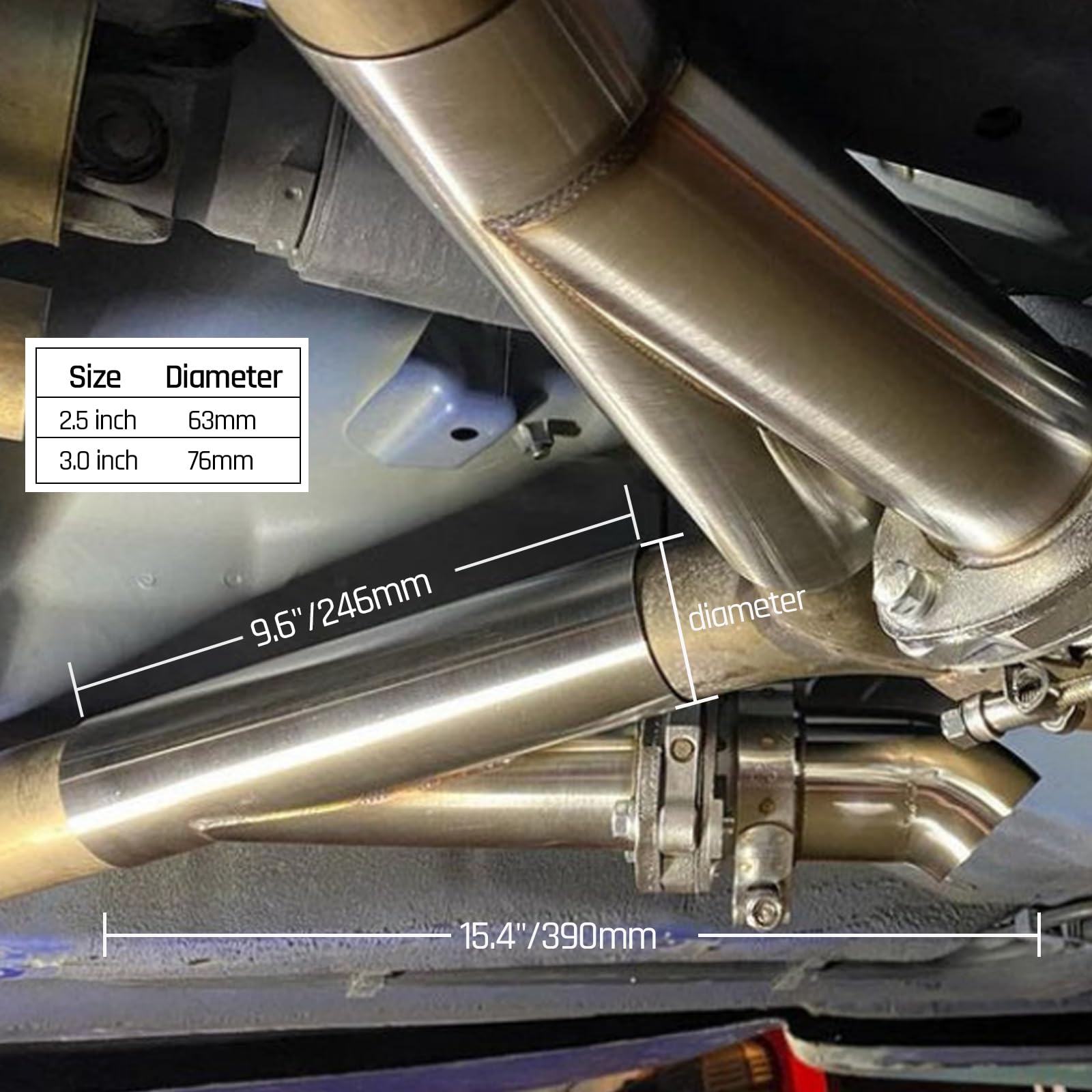 SPELAB valve next to ruler showing 3.0 inch size for accurate fit verification