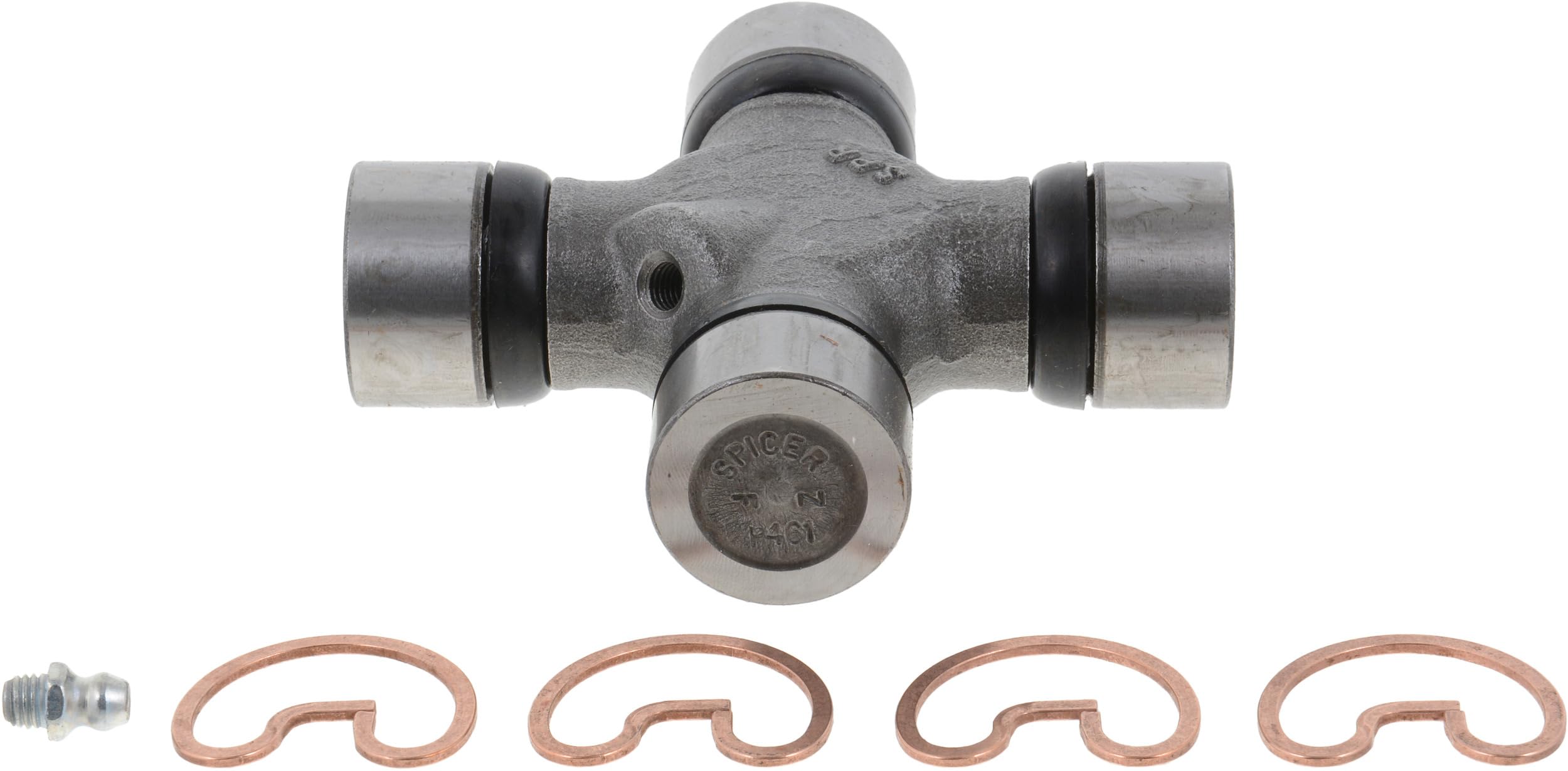 Spicer bearing cap closeup highlighting 1.188 inch cap and precise fit benefit