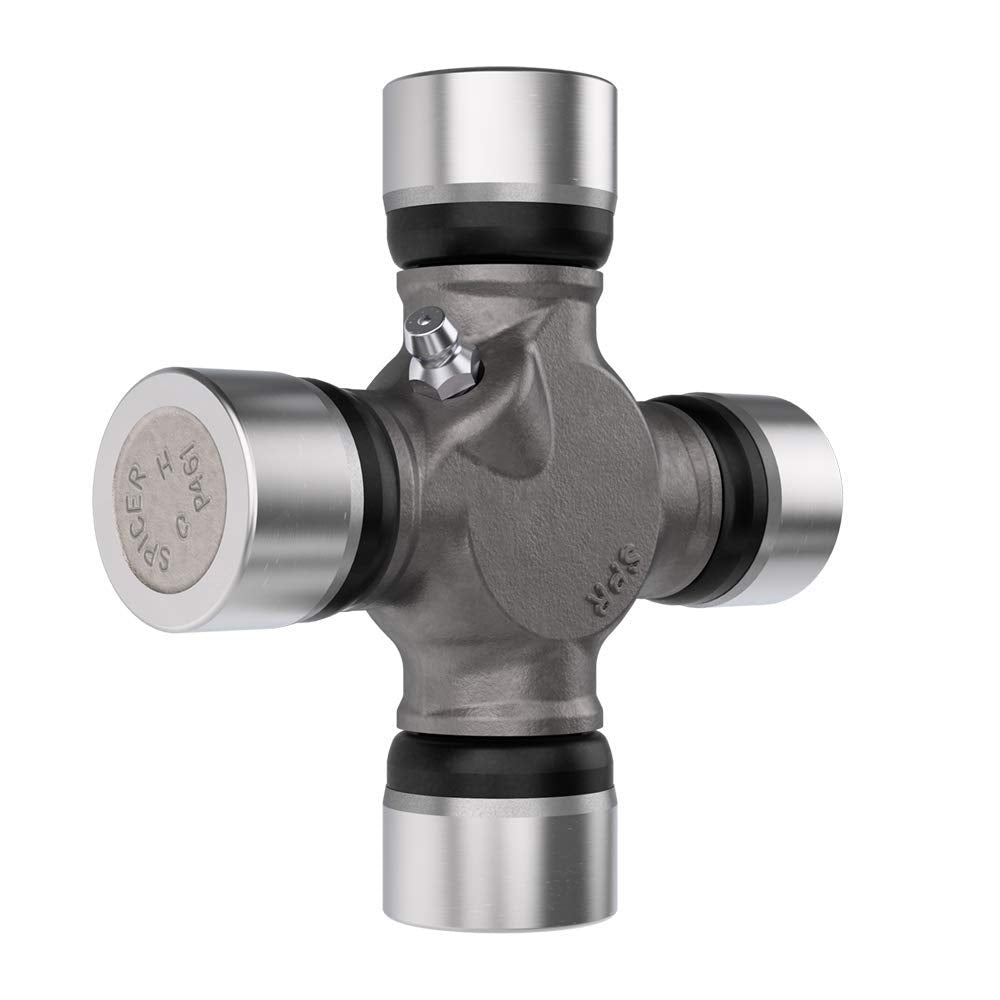 Spicer u-joint dimensions overlay showing 4.188 inch cap-to-cap measurement accuracy