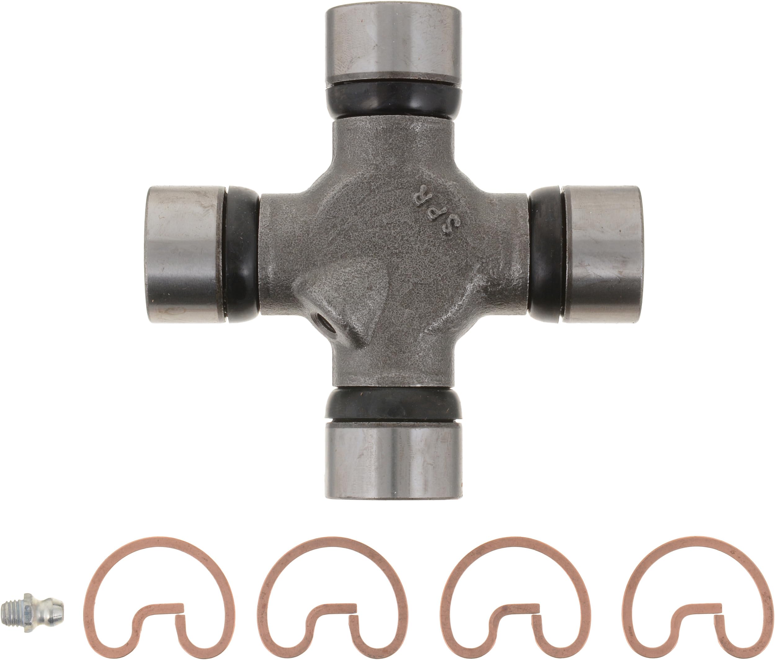Spicer 5-160X front view showing compact OE-style u-joint for reliable replacement
