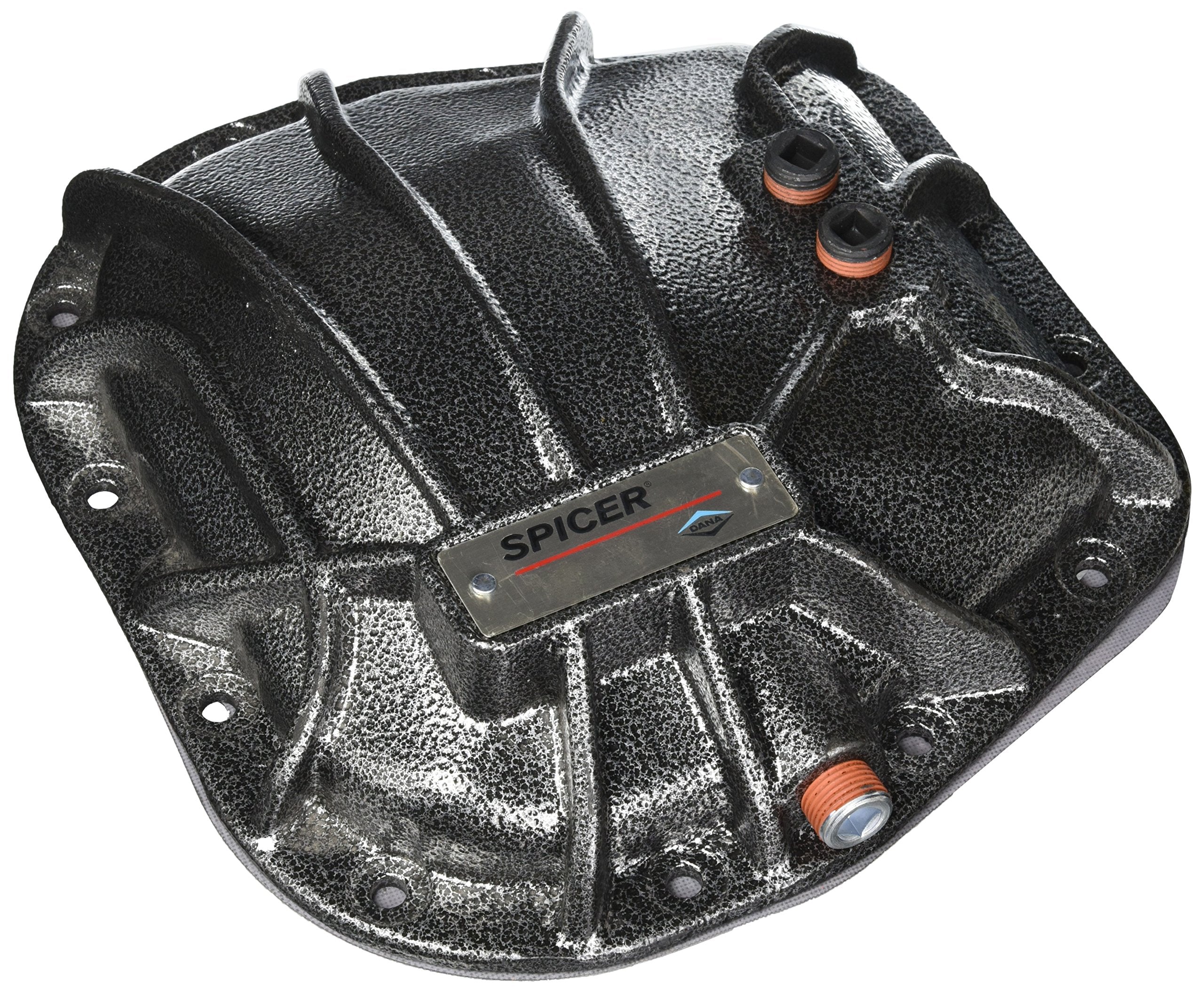 Spicer front view nodular iron cover showing fit and protection benefit