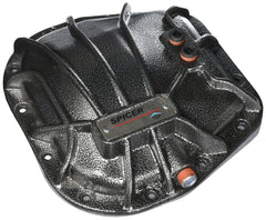 Spicer front view nodular iron cover showing fit and protection benefit