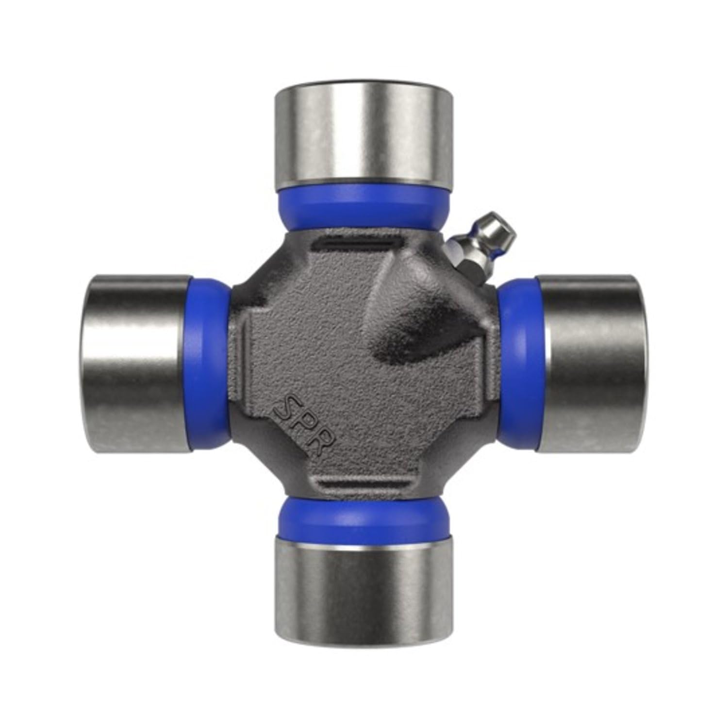 Spicer u-joint installed on driveshaft demonstrating fit and service readiness