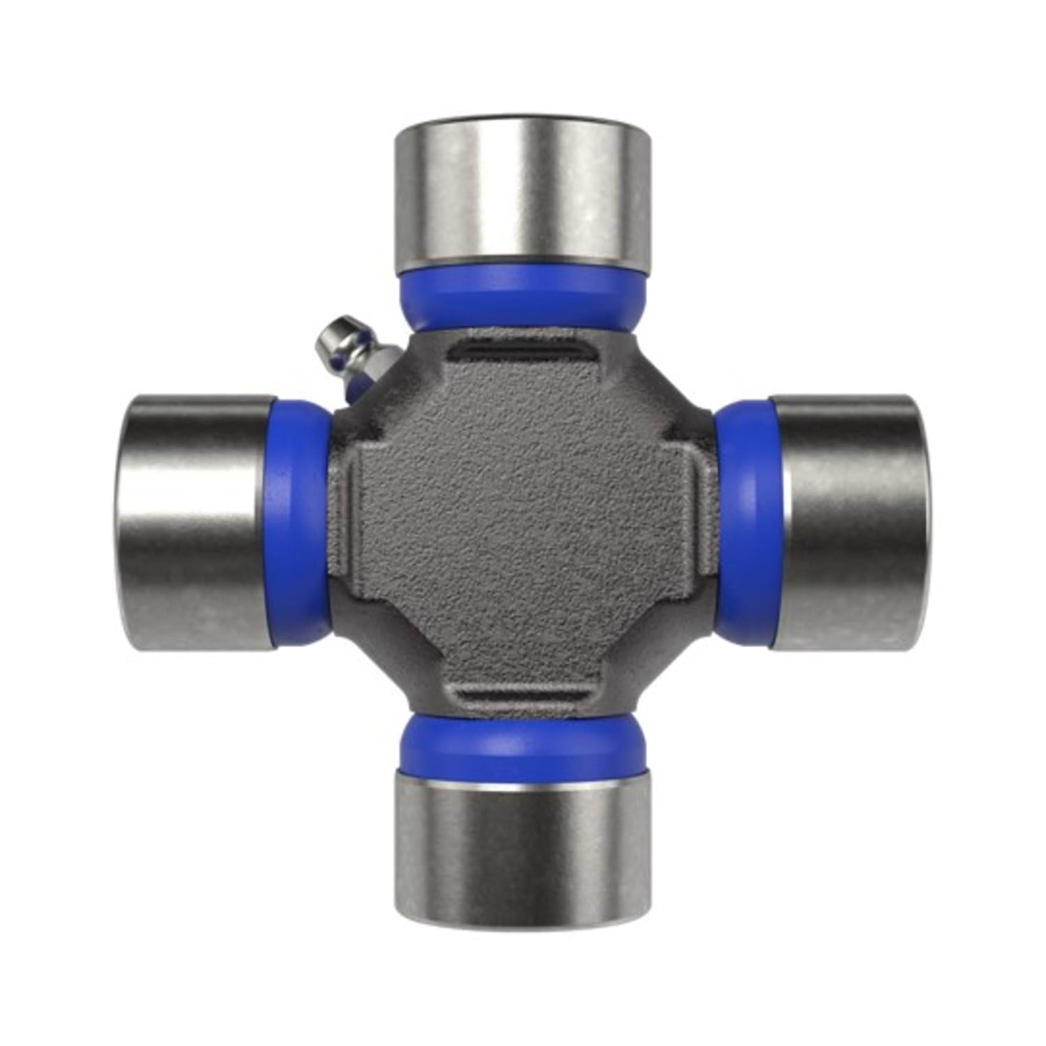Spicer journal cross close-up highlighting heat-treated forging for durability