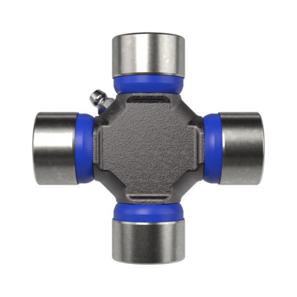 Spicer journal cross close-up highlighting heat-treated forging for durability