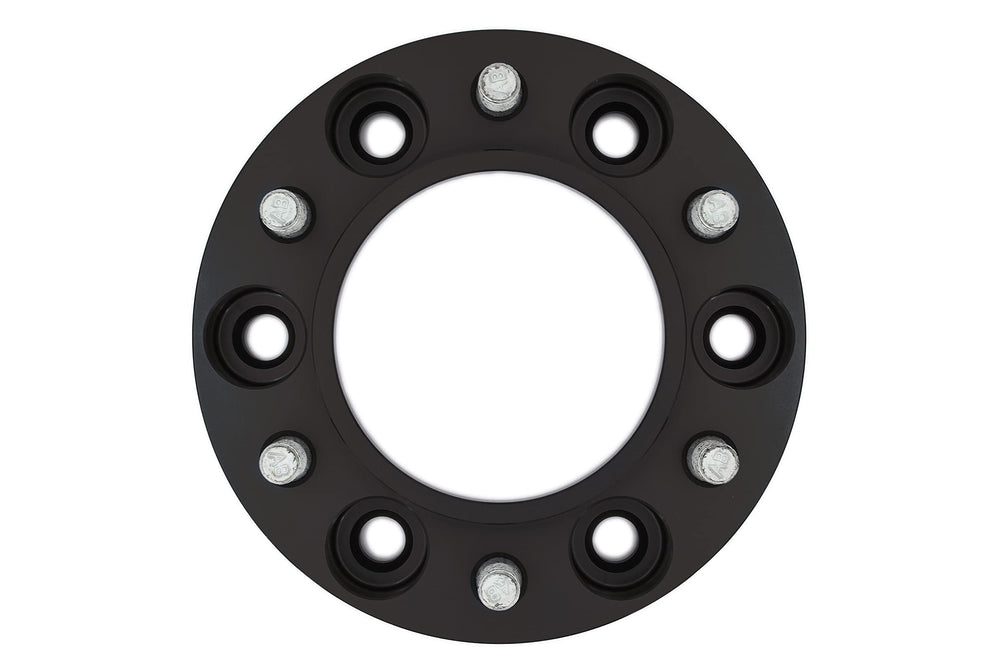 Spidertrax installed on Tacoma wheel showing increased tire clearance for off-road benefit