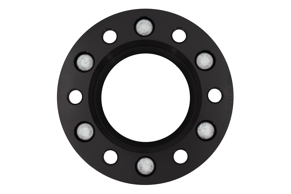 Spidertrax side profile illustrating the 1.25 inch thickness for added offset benefit