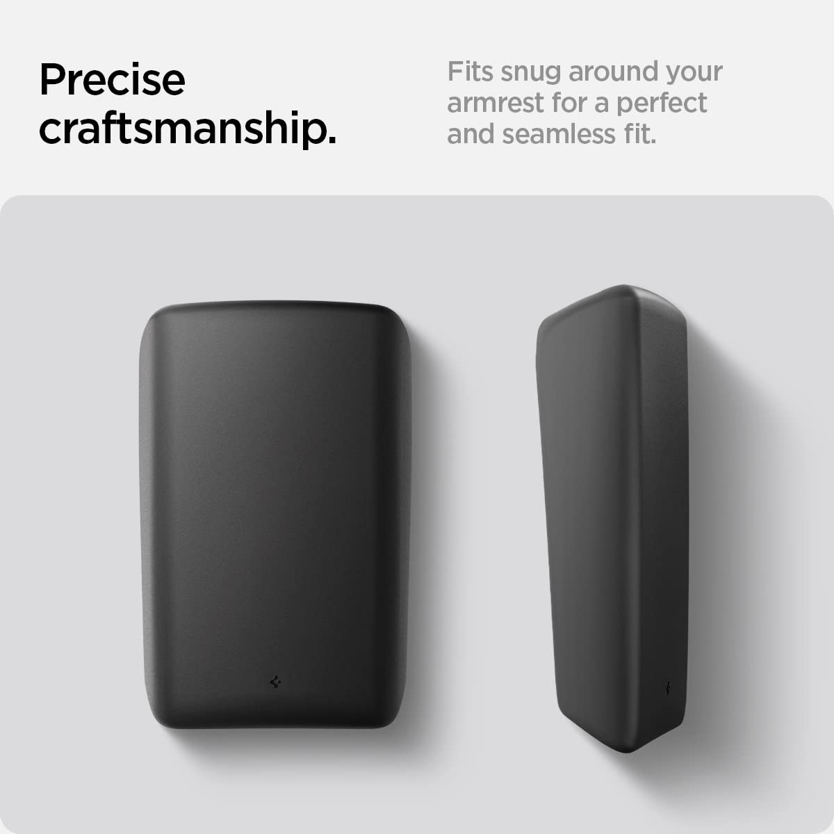 Spigen lifestyle driving scene showing added cabin protection benefit