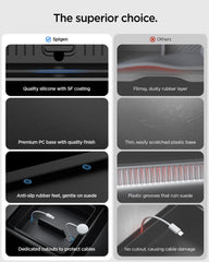 Spigen subtle carbon fiber accent detail adding premium cabin style