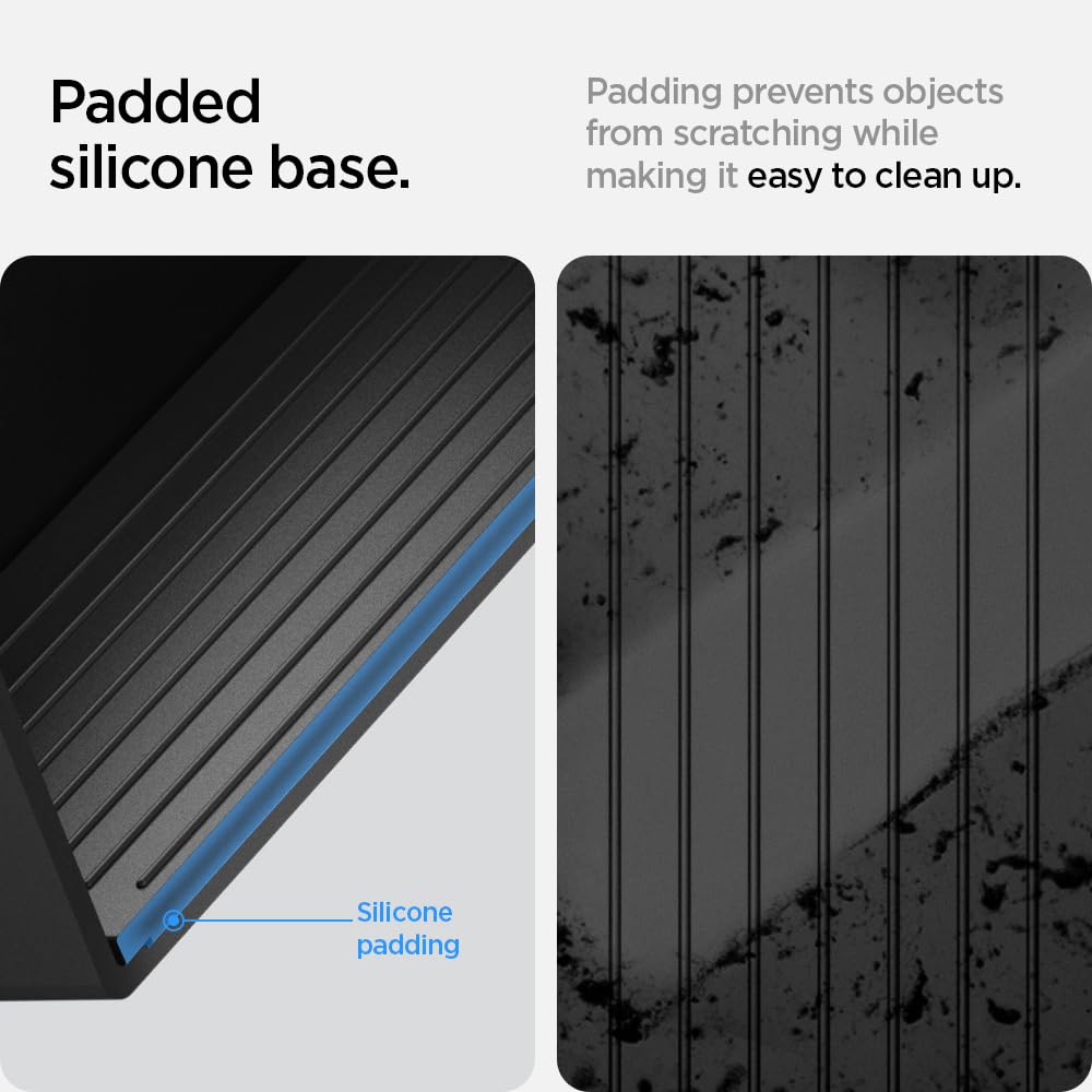 Spigen organizer holding phone and keys demonstrating secure storage benefit
