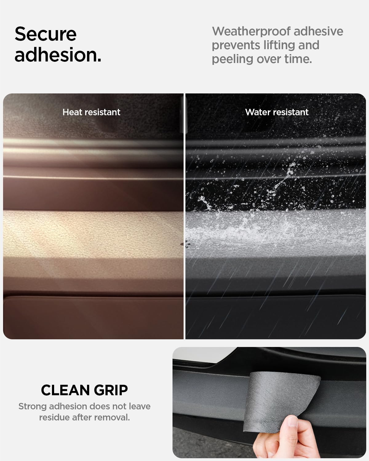 Spigen protector corner wrap detail covering vulnerable bumper edges
