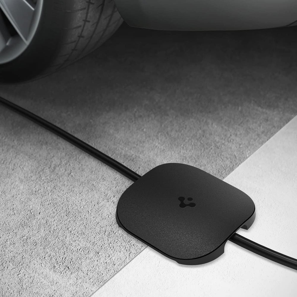 Spigen DuraPro front view showing protector shape and flush fit benefit