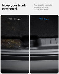 Spigen installation demo tucking guard under rubber seal for tool-free fit