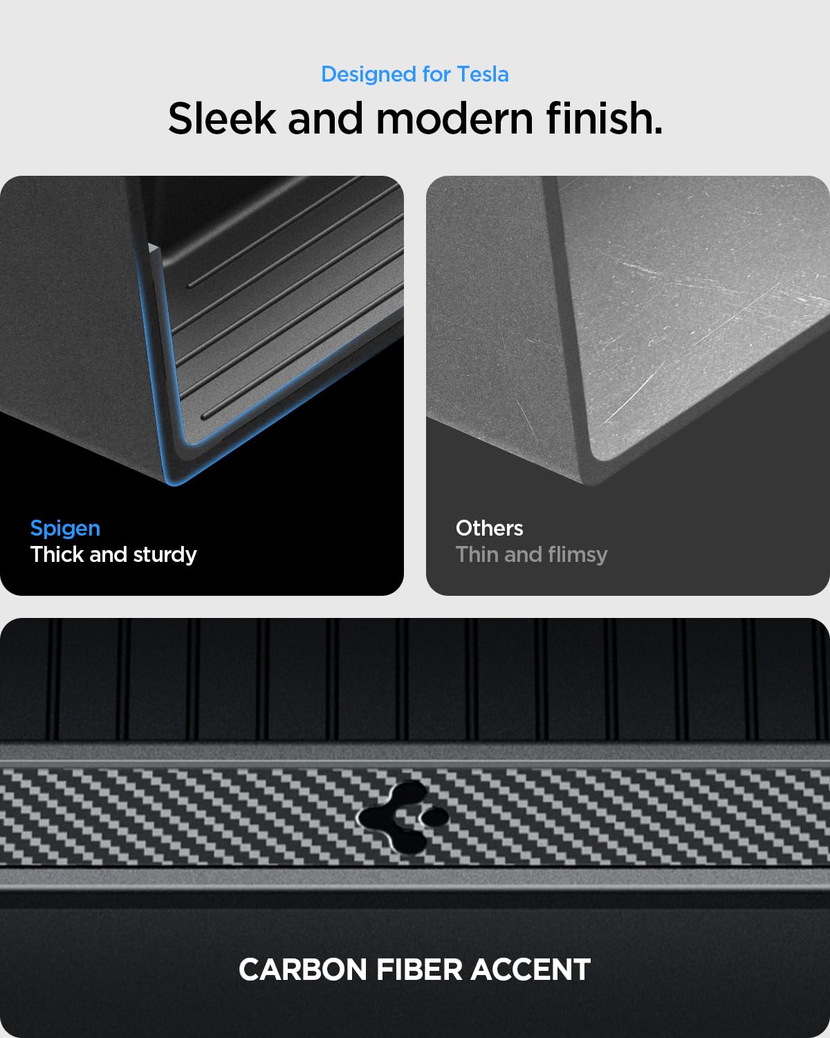 Spigen two-piece pack laid out showing all components and easy install