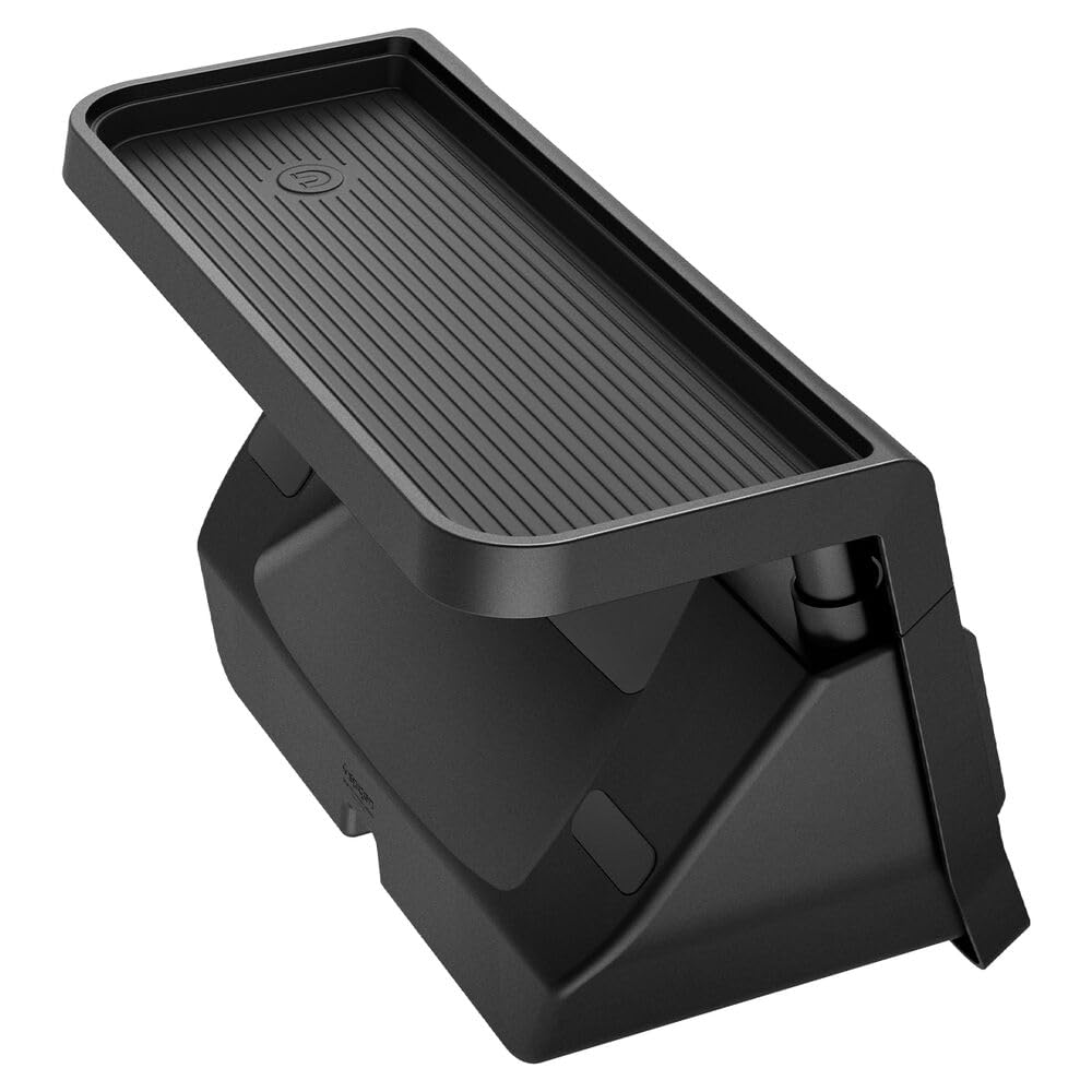 Spigen organizer holding a smartphone for secure, reachable storage
