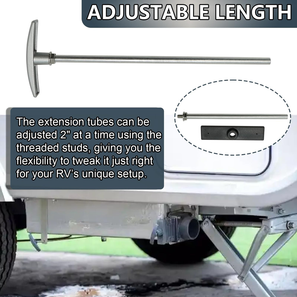 SPNKMJUJ optional mounting bracket installed on RV for stability