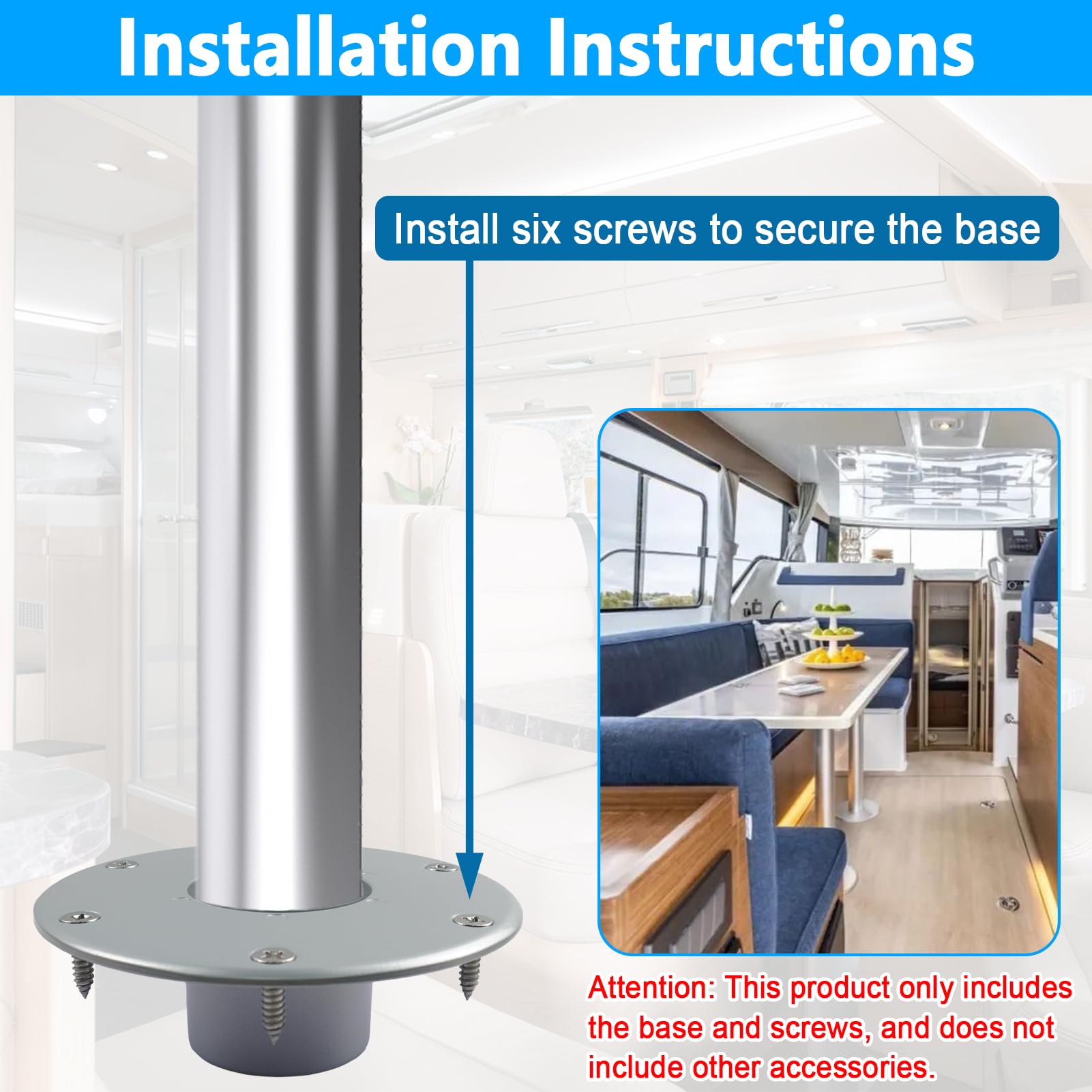 SPNKMJUJ side profile showing low-profile flush mount that prevents tripping