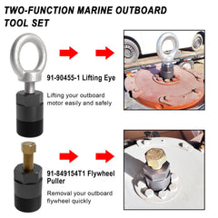 Sporthfish crankshaft protector close-up protecting crank during removal