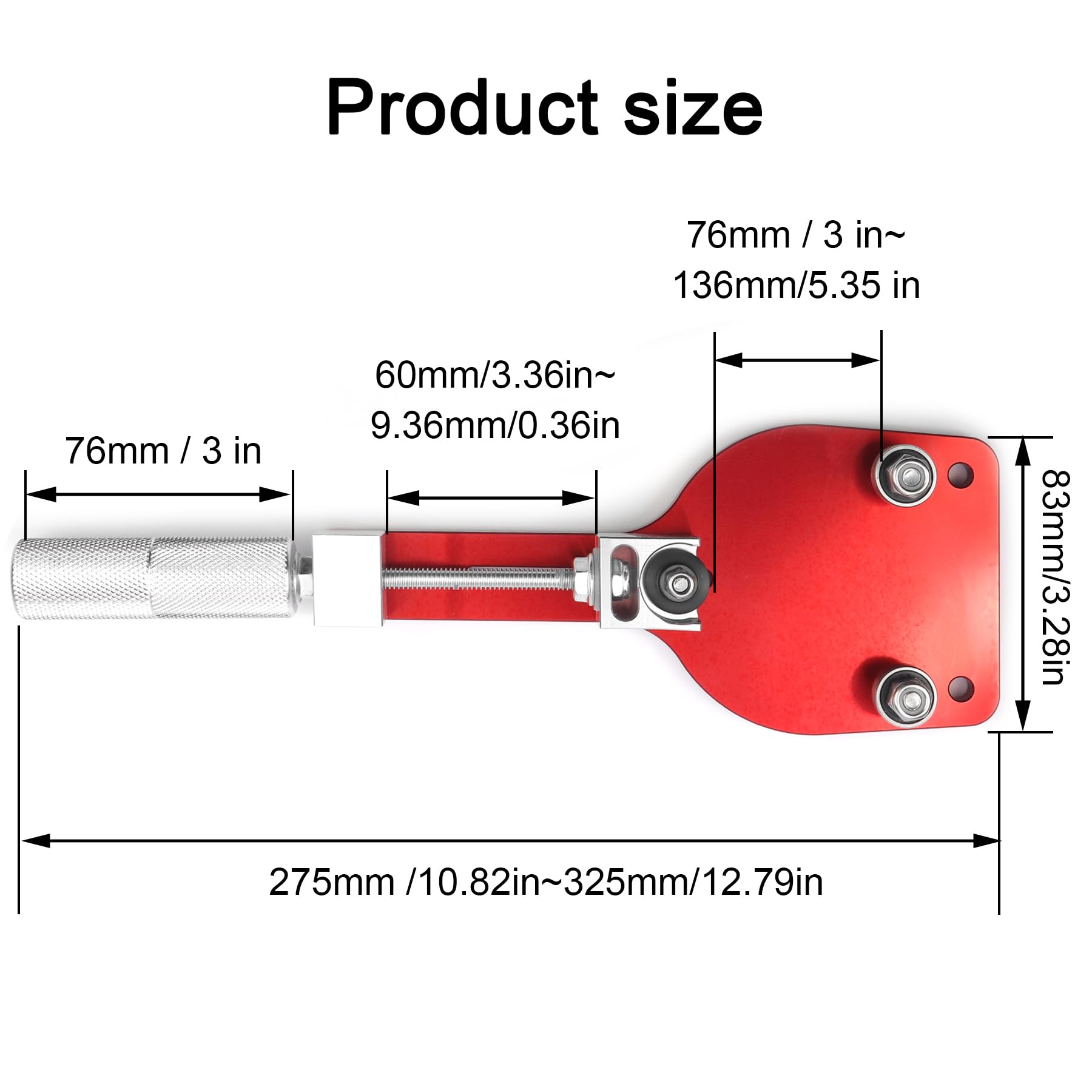 Sporthfish cutter textured anti-slip handle for better grip and safer control