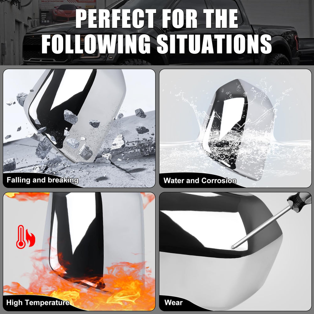 sportuli mirror cap clip detail backside displaying secure fit and easy installation